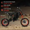 Veículo de Escalada de Motocicleta Elétrica Off-Road Transfronteiriço com Pneus de 14 polegadas, Freios Hidráulicos, À Prova d'Água, Disponível nos EUA