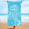 Millones de Toallas de Playa con Patrón de Mandala Transfronterizo Más Vendidas de Temu en Stock, Toallas de Playa Absorbentes de Fibra Ultrafina Hechas a Medida