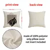 Funda de Almohada Más Vendida en Amazon Estampado Geométrico Blanco y Negro Funda de Almohada Decoración de Interiores Cojín de Sofá Funda de Almohada para Cabecera