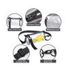 Bolso bandolera de cilindro de PVC transparente transfronterizo nuevo Bolso de mano visual para estadio Bolsa pequeña para cambio y teléfono móvil