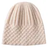 Atacado Chapéu de Lã Cashmere Quente de Inverno Gorro Chapéu para Tempo Frio Touca de Cabeça Chapéu com Proteção para Orelhas Outono Inverno Tricô Mostra Rosto Menor