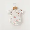 Mameluco Nuevo de Bebé para Verano, Pelele de Bebé de Algodón Puro, Ropa Delgada para Recién Nacidos, Sudadera Clase A, Ropa para Aire Acondicionado