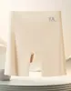 Pantalones de Seguridad sin Costuras de Cintura Alta Tres en Uno Ropa Interior Anti-Exposición para Mujer Sin Enrollarse Control de Abdomen Levantamiento de Glúteos Capa Base de Seda Helada Calzoncillos tipo Boxeador