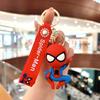 Llavero Creativo de PVC de Spiderman de Dibujos Animados Llavero de Muñeco de Iron Man Colgante para Bolso Pequeño Regalo Venta al por Mayor