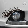 Comercio Exterior Transfronterizo Calcomanía de Cejas para Faros de Coche Pestañas Sexy Calcomanía para Coche Decoración de Lámpara de Coche Calcomanía de Personalidad Calcomanía de Cejas para Lámpara