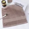 Algodón 32 hilos toalla cuadrada toalla toalla de cara fábrica venta al por mayor suave absorbente empresa logo de empresa bordado toalla pequeña