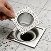 Drenaje de Piso de Acero Inoxidable Filtro de Malla para Baño Filtro para Sumidero de Cocina Anti-Obstrucción Anti-Olor Tapa de Drenaje de Piso para Baño