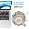 Mouse Pad Redondo para Uso no Escritório, Mouse Pad para Meninas, Pad de Mesa, Mouse Pad, Feito Sob Medida com Seu Próprio Design, para Uso em Casa
