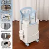 Maleta de mamá, maleta de montar para niños para niños, maleta de viaje de 20 pulgadas, maleta con ruedas, herramienta para llevar al niño de la madre, contraseña-