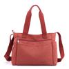 Bolsa Feminina 2025 Outono e Inverno Nova Tendência Transfronteiriça Tecido de Nylon Grande Capacidade Bolsa de Ombro Leve Bolsa de Mão Feminina