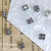 Liga Xizang Prata Padrão de Contas Separadas Contas de Balde diy Acessórios Miçangas Prata Antiga Feito à Mão com Miçangas Brinquedos Culturais Acessórios para Pulseira Contas Soltas