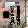 [Correa de reloj] Adecuada para Apple S12Iwatch Correa S10987Se Ola de Corazón Punto Pulsera para Niñas Estilo Coreano Ins