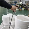 Suministro de tubería de moldeo de politetrafluoroetileno de gran tamaño no estándar, tubería de PTFE de gran diámetro