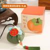 Bolsa de fruta del Festival del Bote del Dragón para regalar a la gente una bolsita de caqui, nueva y distintiva bolsa de material artesanal, regalo Ai Cao para llevar.
