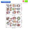Pintura de Diamantes Navideña Nueva Transfronteriza Hecha a Mano DIY Kit de Materiales sin Marco Pintura de Diamantes Juguetes para Niños de PVC