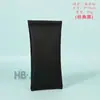 Bolsa de cuero para gafas de alta gama cierre automático de resorte bolsa para gafas de sol bolsa de almacenamiento de moda bolsa para gafas de sol con lámina de acero