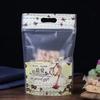 Fornecimento Direto da Fábrica de Saco Ziplock Autossustentável para Janela Floco de Neve Crocante Nougat Presente Biscoito Filme Composto 50 Unidades/Peça