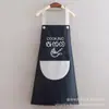 Avental de Cozinha Doméstico Meia Manga Limpa Mãos Cozinha Caseira Estilo Coreano Macacão Macacão Feminino