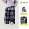 [Obtén 3 USD de descuento al comprar 2 artículos] [Estilo Preppy] Chaleco para Niñas Dudu, Chaleco Cálido de Otoño para Niñas, Ropa Infantil de Moda
