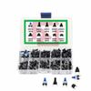 Paquete de kit de interruptores táctiles de 180 piezas paquete de interruptores de tecla 180 6*6*4.3-14 interruptor de cuatro pines de tecla