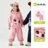 Celebrando el Día Nacional 1 Pieza 10% de descuento Colección de Conjuntos Conjunto Infantil Dudu Sudadera y Pantalones de Otoño para Niños
