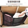 Bolsa de red para cama de estudiante, caja de almacenamiento de ropa, bolsa de acabado para dormitorio, bolsa para colgar artículos diversos, bolsa de red fija, acabado a prueba de polvo