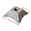 Estantes Metálicos, Tazas para Pies Cuadradas de Tubo de Acero Fundido, Bases para Pies Apilables, Equipo para Estaciones de Trabajo, Tazas para Pies de Hierro Fundido, Soportes de Bisagra, Dispositivos de Tracción