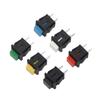 Chave de Botão Quadrada Ds-430/Trava Liga-Desliga Sem Retenção Auto-Reset 14*14 Chave Quadrada