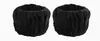 Muñequera de Felpa Absorbente que Absorbe el Sudor Coral Fleece Impermeable Cinta para la Cabeza para Lavarse la Cara y Spa Muñequera Franela