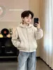 Chaqueta con Capucha para Niños Primavera y Otoño Nuevo Estilo 2026 para Niños Medianos y Mayores Ropa Exterior Fresca Holgada Adolescente Moderna Versátil
