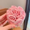 Elástico de cabelo elástico de renda para crianças menina não machuca o cabelo elástico bom corda de cabeça para saia de bebê