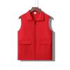 Chaleco de voluntario impresión personalizada publicidad chaleco impermeable voluntario servicio público ropa de trabajo reflectante logotipo personalizado