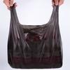 Bolsa de basura chaleco portátil engrosado extra grande hogar cocina Hotel Hotel plástico bolsa conveniente Negro mayoreo