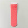 Calcetines apilados para mujer, calcetines de hielo de verano, finos, sueltos, de terciopelo japonés, de seda de hielo, de verano, de color liso, largos, de longitud media