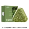 Jabón de Champú de Hoja de Platycladus Hierba Usman de Xinjiang Personalizado Polygonum Multiflorum Aceite Fijador para el Cabello Control de Grasa Anticaspa Jabón Artesanal Personalizado