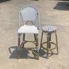Mesas y Sillas Personalizadas para Exteriores, Sombrilla de Patio, Parasol, Cafetería Exterior, Combinación de Sillas de Ratán para Ocio al Aire Libre, Café