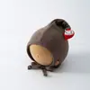 Chapéu de Bebê Coreano Yipan Outono e Inverno Novo Chapéu Fofo Protetor de Orelha Chapéu de Puxar para Recém-Nascido Chapéu de Bebê Atacado