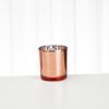 Vaso de vela de vidrio galvanizado, vaso vacío, vaso de aromaterapia, tarro de vela aromática, candelabro para dormitorio de hotel, adornos decorativos