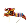Dragón de Papel Estilo Chino, Accesorios para Juegos de Flores de Boda Estilo Chino, Accesorios para Fotos de Bata de Boda, Danza del Dragón de Papel Picado