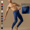 Ropa Interior Térmica Modal Rusa de Cintura Alta Cómoda de una Sola Pieza Pantalones de Otoño para Hombre Capa Base Delgada Venta al por Mayor Antibacteriana