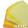 Papel Cartulina con Purpurina Amarilla Venta Caliente Transfronteriza Papel con Polvo Dorado Papel con Purpurina Papel con Purpurina que no se Desprende Materiales para Manualidades DIY