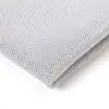 Tela de malla sándwich tela de malla de agujero redondo pequeño barandilla de cama para niños bolsa transparente material para zapatos tela de malla de una sola capa venta al por mayor