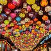 Lanternas de diamante com formato especial atacado Decoração de Ano Novo decoração suspensa à prova d'água layout de rua e shopping center Lanternas vietnamitas da moda