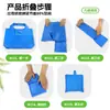 En Stock Impermeable Bolsa de Compras Plegable Grande Color Sólido Bolsa de Compras de Hombro para Supermercado Bolsa Ecológica de Almacenamiento para el Hogar y Viajes
