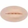 Bordado de patrón 3D tridimensional de silicona con patrón de labios blanqueamiento de labios cuero de práctica de labios principiantes Módulo fácil de colorear cuero sintético