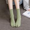Meias de Renda com Dedos Separados Meias de Dedos Separados Meias de Dedos Separados Meias de Algodão com Dedos Separados Quatro Estações Meia-Calça Estilo Japonês Dedos Separados Primavera Outono Longas Chinelos