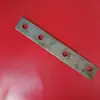 Accesorios para telar 747, piezas de maquinaria textil, placa guía de trama, placa guía engrosada, placa guía de hierro plano de cuatro agujeros, otros