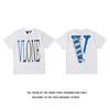 Vlone saludo manga corta V grande dragón chino limitado Fujiwara Hao Guanxi Wang Yibo con suelto pareja hombres