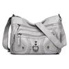 2025 Bolso Nuevo para Mujer Cuero Suave Combinable Bolso Cruzado Bolso para Madre de Mediana Edad Bolso de Hombro Gran Capacidad Bolso para Suegra Bolso Tote