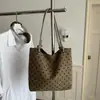 Bolso de hombro casual de moda otoño 2026, bolso tote, nuevo diseño de lunares, lindo bolso de lona para niñas